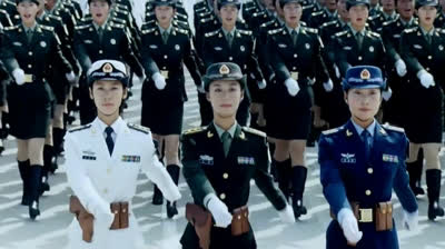 Chinese military parade