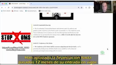 El último borrador del tratado de pandemias de abril de 2024.