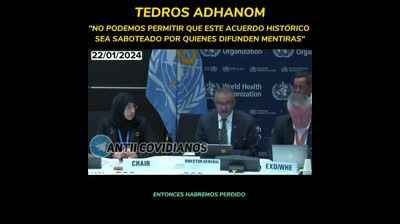 Desesperados  ante la inminente caída del Tratado de plandemias