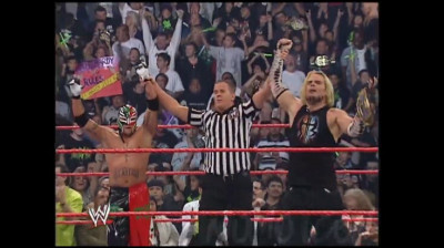 Jeff Hardy and Rey mysterio vs Finlay and Mr Kennedy .