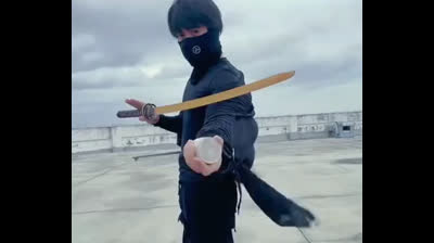 Le ninja le plus rapide du monde !
