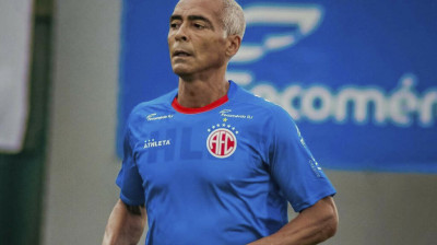 Première séance d'entraînement de Romario avec l'America Football Club à 56 ans