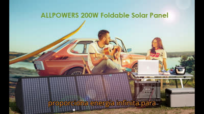 Generador Solar Portátil de 600W Con Panel Solar Incluído