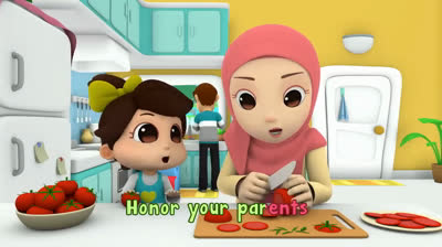 Yes Mommy Yes Daddy _ Islamic Cartoon for Kids