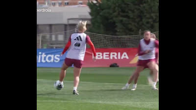 26-2-24 Alexia Putellas en el entrenamiento con la selección española