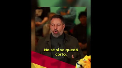 Que grande Santiago Abascal. Totalmente de acuerdo!