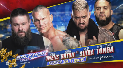 Randy Orton & Kevin Owens vs Solo Sikoa & "MFT" Tama Tonga (Full Match)