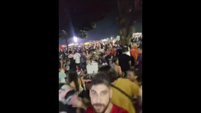 Il enregistre son propre vol après avoir quitté le concert de Madonna au Brésil