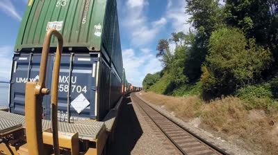 Seattle, WA to Los Angeles, CA - Trainhopping The I-5 Corridor