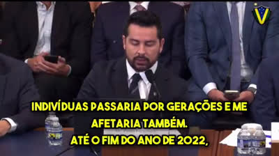 Abertura do depoimento de Paulo Figueiredo no Congresso americano.