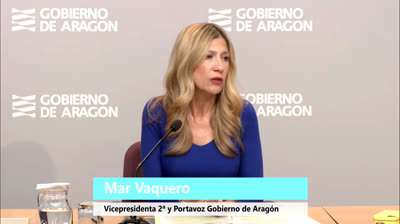 LA PORTAVOZ DEL GOBIERNO ANUNCIA MEDIDAS RTENCION TALENTO MEDICO EN ARAGÓN