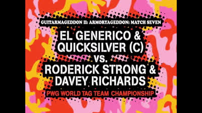 Guitarmageddon II - Davey Richards & Roderick Strong vs Cape Fear