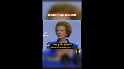 Margaret Thatcher el comunismo y los impuestos.