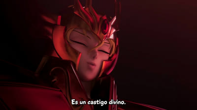 Caballeros del Zodiaco [nueva generación] 22 -- Aquel tan poderoso como un dios