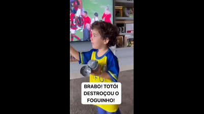 Totói zombando do Botafogo