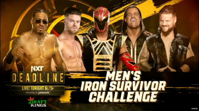 JD McDonagh vs Axiom vs Carmello Hayes vs Grayson Waller vs Joe Gacy - Iron Survivor