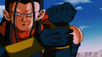 DBGT Goku vs Super Androide N° 17 Korn