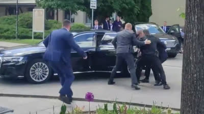 Mordversuch an dem Ministerpräsidenten der Slowakei