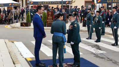 ACTO GUARDIA CIVIL EN CALAMOCHA TERUEL