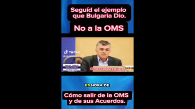 BULGARIA ?? ABANDONA LA OMS ???