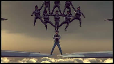 Epic Split - Chuck Norris - Walter Texas Ranger - Merry Christmas