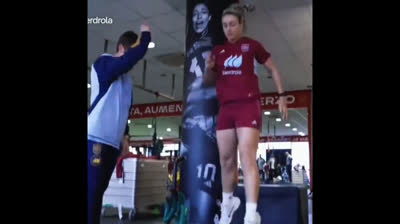 24-2-24 Alexia Putellas en el entrenamiento con la selección española
