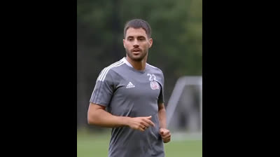 30-8-21 Carles Gil en el entrenamiento con New England Revolution