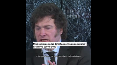 El Presidente de Argentina es ACLAMADO en España, y el Presidente de España no puede salir a la calle.