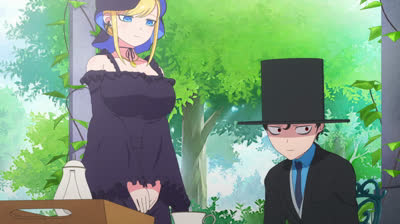 Shinigami Bocchan to Kuro Maid (Dublado) - Episódio 1