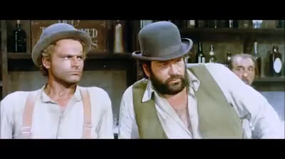 Continuavano a Chiamarlo Trinità - rissa al saloon - Bud Spencer e Terence Hill