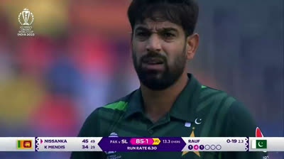 ICC CWC 2023 Match 8 PAK vs SL