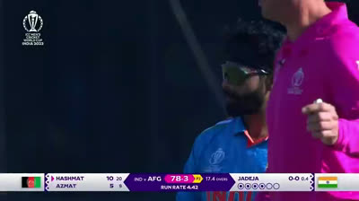 ICC CWC 2023 Match 9 IND vs AFG