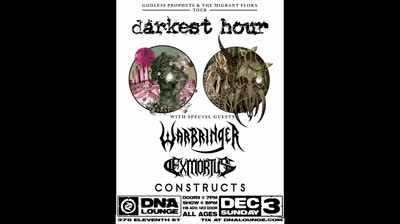 Darkest Hour - live @ DNA Lounge  San Francisco