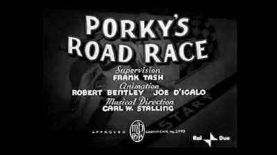 la corsa di porky 1937
