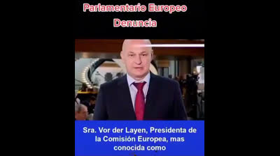 El Eurodiputado Croata  Mislav Kolakušić DENUNCIA LA BRUTAL CORRUPCIÓN de la Comisionada de la UE; Ursula von der Leyen