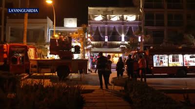 Fallecen cuatro personas al derrumbarse un restaurante en Palma