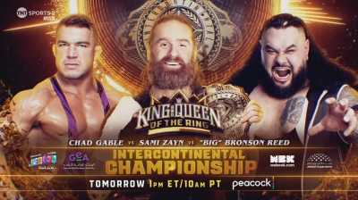 Sami Zayn vs Chad Gable vs "Big" Bronson Reed (Full Match)