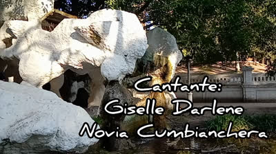 Novia Cumbianchera Amor que viajando pasas canta Giselle Romina Castillo Vargas