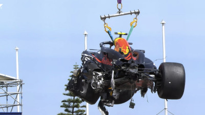 L'accident de Checo Pérez au GP de Monaco vu depuis le téléphone d'un fan