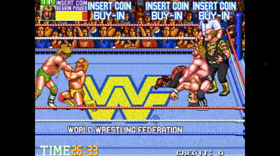 WWF Wrestlefest - Royal Rumble Longplay (Arcade Game)