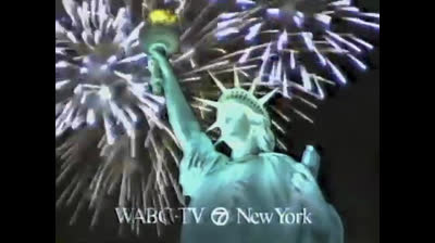 WABC Channel 7 - Liberty Weekend Celebration ident for July 3-6, 1986