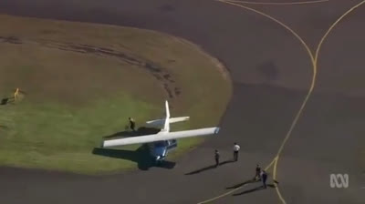 Notlandung in Sydney