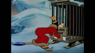 paperino caccia al polo 1938