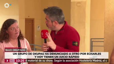 Juicio rápido: Okupas denuncian a okupas por okuparles.