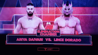 Ariya Daivari vs Lince Dorado (WWE 2K19)