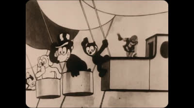 Le avventure di Oswald - Il coniglio fortunato  balloon race 1926