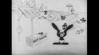 Le avventure di Oswald - Il coniglio fortunato all wet 1927