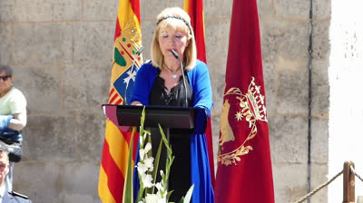 ENTREGA MEDALLA DE ORO DE LA CIUDAD DE TERUEL A HUMILDAD MARTINEZ