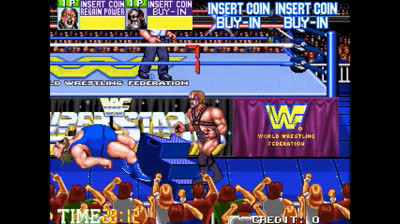 WWF Wrestlefest (Arcade Game) - Tag Team Championship Longplay (As Demolition)