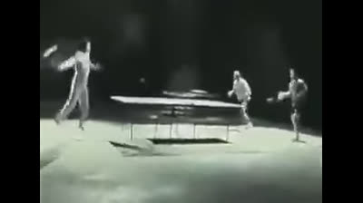 Bruce Lee - demonstration - Ping Pong